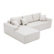 L - Shaped Corner Chaise Sofa Bed