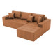 L - Shaped Corner Chaise Sofa Bed