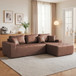 L - Shaped Corner Chaise Sofa Bed