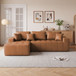 L - Shaped Corner Chaise Sofa Bed