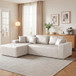 L - Shaped Corner Chaise Sofa Bed