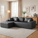 L - Shaped Corner Chaise Sofa Bed