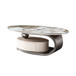 Oval Coffee Table With Drawer
