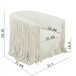 Isle - Swivel Chair With Fringe Accent
