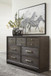 Brueban 7 Drawer Dresser in Brown