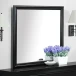 Louis Philip 2 Mirror in Black On Clearance