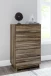 Shallifer 5 Drawer Chest of Drawers On Clearance