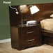 Jessica - Wood Bed Panels (Set of 2) - Cappuccino On Clearance