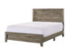 Millie - Queen Bed In One Box - Warm Gray On Clearance