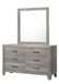 Hopkins -  Mirror - Gray On Clearance