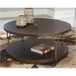 Ashley Furniture Brazburn Round Cocktail Table On Clearance