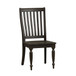 Harvest Home - Slat Back Side Chair - Chalkboard On Clearance