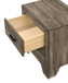 Millie - Nightstand - Warm Gray On Clearance