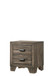 Millie - Nightstand - Warm Gray On Clearance