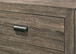 Millie - Nightstand - Warm Gray On Clearance