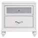 Barzini - 2-Drawer Nightstand - White On Clearance