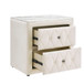 Annabelle - Nightstand - Ivory On Clearance