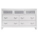 Barzini - 7-Drawer Dresser - White On Clearance