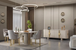 Carlina Ivory 7-Piece Dining Set
