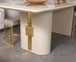 Carlina Ivory 9-Piece Dining Set