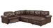 Winston Brown Power Reclining Sectional