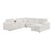 Hunter Sectional with Bluetooth and Pull-Out Bed