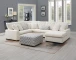 Brady Beige 4PC Sectional in Fabric