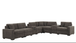 Barista Chocolate 8PC Modular Sectional Set