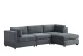 Milan Charcoal Modular Sectional