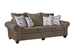 Behold Chocolate Sofa and Loveseat Set