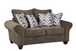 Behold Chocolate Sofa and Loveseat Set