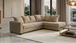 Costa Bone 2pc Sectional in Corduroy S326 by New Era Innovations