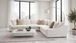 Cassandra Lakeview Birch Sectional in Fabric 3308 by Happy Homes