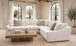 Cassandra Lakeview Birch Sectional in Fabric