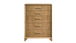 Hugo Natural 5-Drawer Chest by Galaxy Home Furnishings