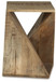 Zalemont - Accent Table - Distressed Brown
