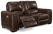 Alessandro - PWR REC Loveseat/Con/Adj HDRST - Walnut