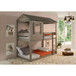 Darlene - Twin Over Twin Bunk Bed - Rustic Gray