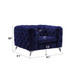 Atronia - Chair - Blue Velvet