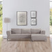 Josiah - Sectional Sofa - Sand Fabric
