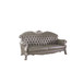 Dresden - 47" Sofa With 5 Pillows - Synthetic Leather & Vintage Bone White