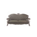 Dresden - 47" Sofa With 5 Pillows - Synthetic Leather & Vintage Bone White