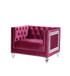 Heibero - Chair (Same Lv01402) - Burgundy Velvet