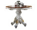 Picardy - Counter Height Table - Antique Pearl & Cherry Oak