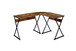 Zafiri - Writing Desk - Weathered Oak & Black