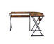 Zafiri - Writing Desk - Weathered Oak & Black