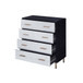 Myles - Chest - Black, Silver & Gold