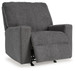 Rannis - Rocker Recliner - Pewter
