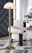 Tobbinsen - Metal Floor Lamp - Brass Finish