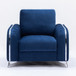 Wenona - Chair - Blue Velvet